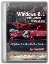 Windows 8.1 with Update Pro (x86&x64) [v.Update 5 + SkinPack v.Dark] by YelloSOFT [Ru]