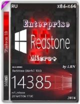 Windows 10 Enterprise 14385 rs1 x86-x64 RU Micro+