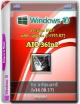 Windows 10 Version 1607 with Update [14393.82] (x86-x64) AIO [36in2] adguard (v16.08.17)