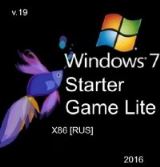 Windows 7 Starter Game Lite v.19 x86 [RUS]