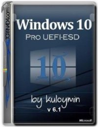 Windows 10 Pro x64 UEFI by kuloymin v6.1 (esd) [Русская]