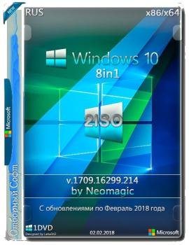 Windows 10 x64 8in1 v.1709.16299.214 by Neomagic