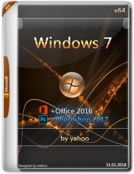 Windows 7 Корпоративная SP1 + Office 2016 + Photoshop 2017 by yahooXXX (x64)