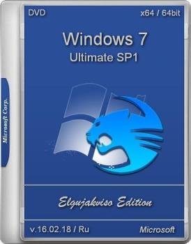 Windows 7 Ultimate SP1 x64 Elgujakviso Edition (v.16.02.18)