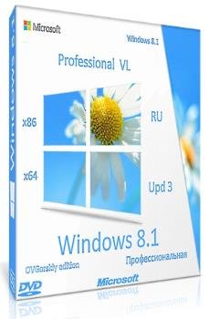 Windows® 8.1 Professional VL с обновлениями 3 2DVD by OVGorskiy® (x86/x64)