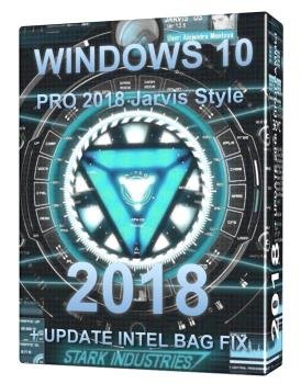 Windows 10 PRO (2018) Intel bag fix + Jarvis style x64